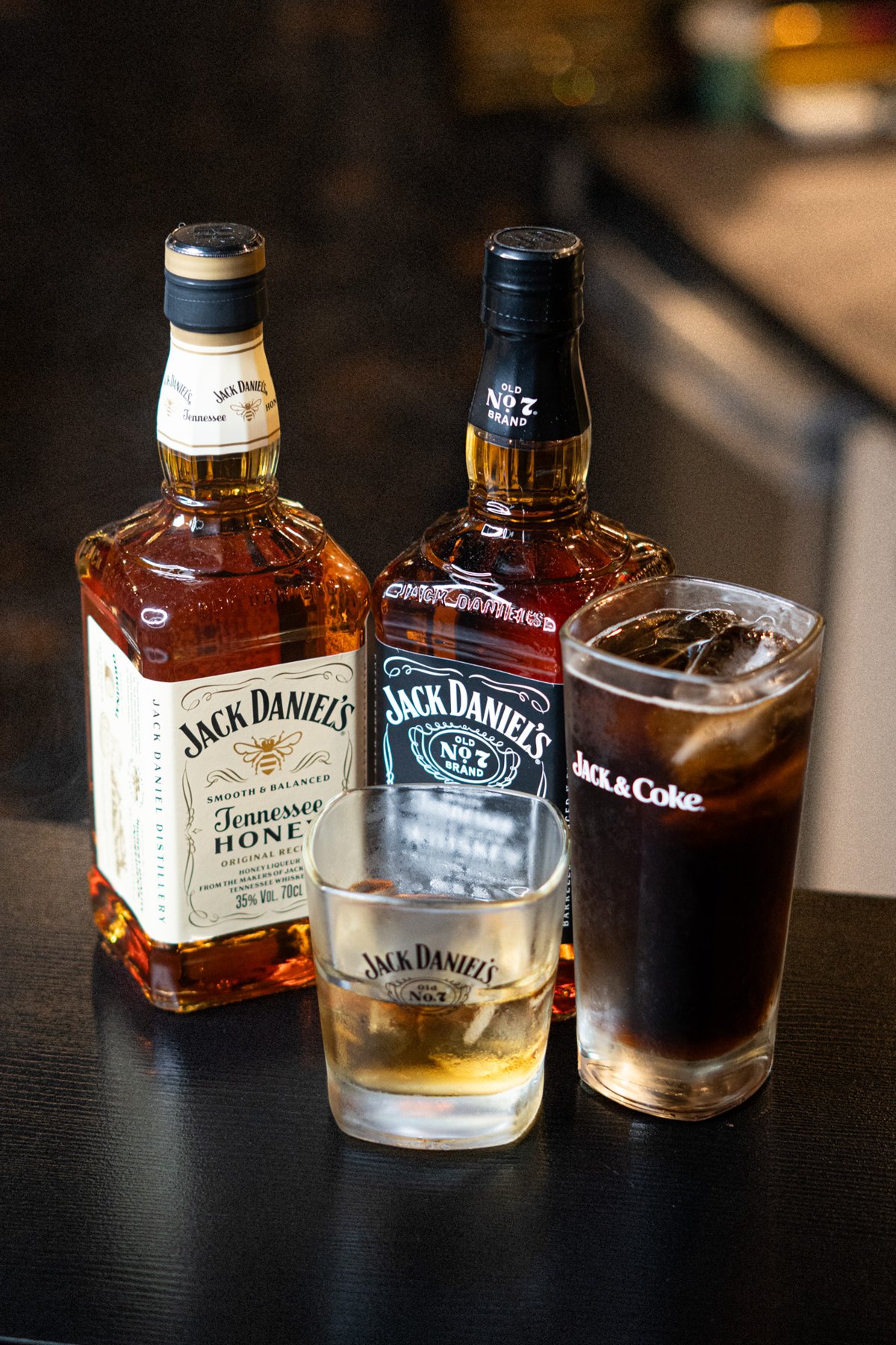 Jack Daniel’s Honey & Jack & Coke