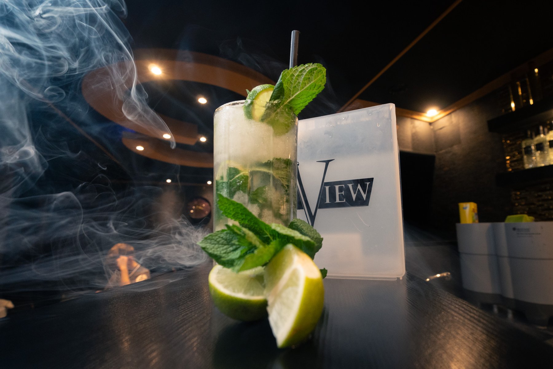 Lounge mit Mojito